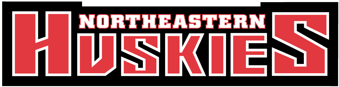 Northeastern Huskies 2001-Pres Wordmark Logo iron on transfers for T-shirts
